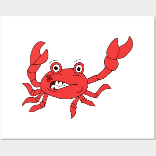 Crabby mood Posters and Art